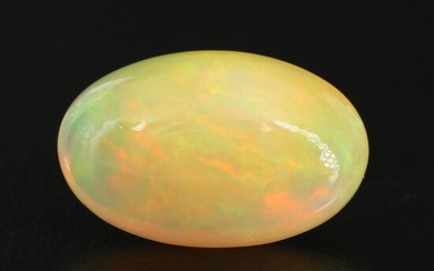 Loose 5.27 CT Oval Cabochon Opal