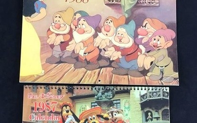 Lot of 2 Walt Disney World Snow White Mickey Minnie