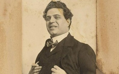 MASCAGNI, Pietro (1863-1945) - Ritratto fotografico