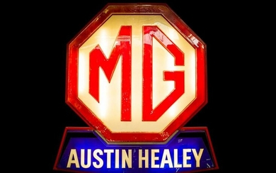 MG Austin-Healey Dealership Sign