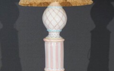 MacKenzie-Childs Art Pottery Floor Lamp
