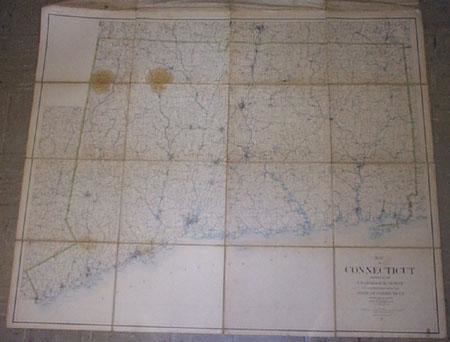 Map of Connecticut/ Prepared by the U.S. Geological