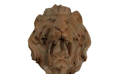 Marble Lion Head.