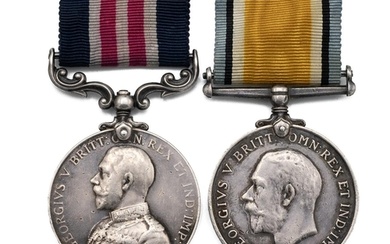 Medals (2) of 7760 Private Alexander McColl Wilson M.M. of t...