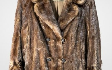 Mink Fur Coat- Size M