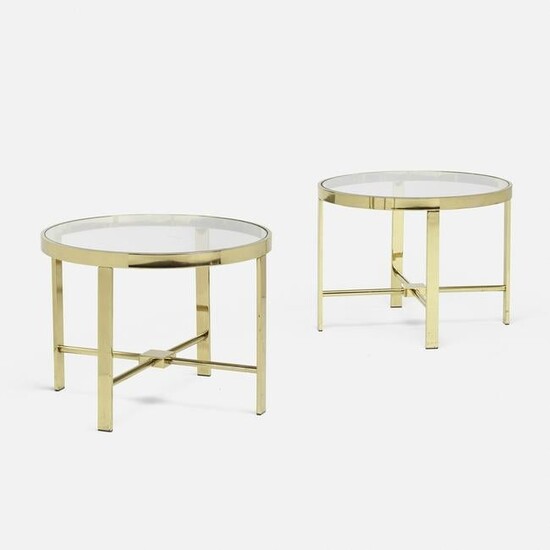 Modern, occasional tables, pair