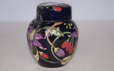 Moorcroft RHS solanium ginger jar limited edition Height 11...