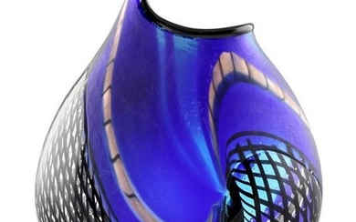 Murano Glass Vase by Gianluca Vidal
