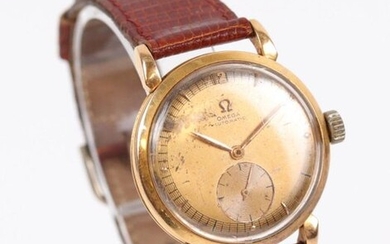 OMEGA, Wristwatch, gold case (750). L: 22cm, Gross weight: 32.2 gr (as used)