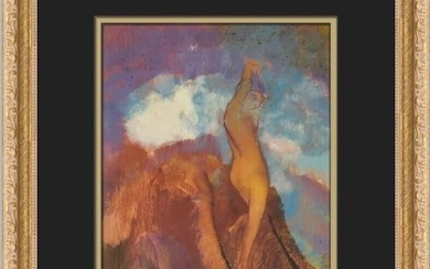 Odilon Redon Birth of Venus Custom Framed Print