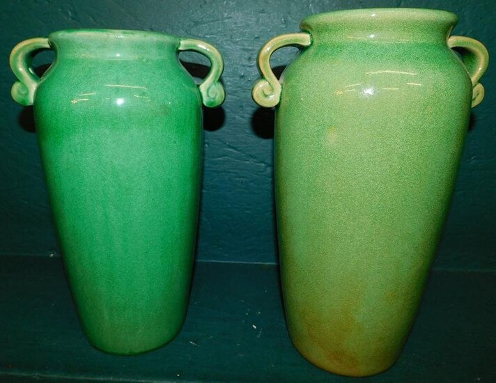 Pair of Pottery Vases