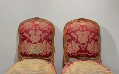 Paire de chaises Louis XV estampillées Jean-Baptiste…