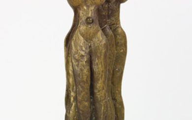 Pal Kepenyes Brutalist figural sculpture