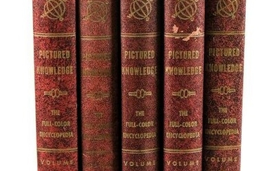 Pictured Knowledge, Encyclopedia Volumes 1 -5
