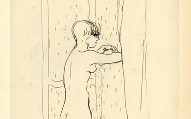 Pierre Bonnard original etching "La Toilette" 1927