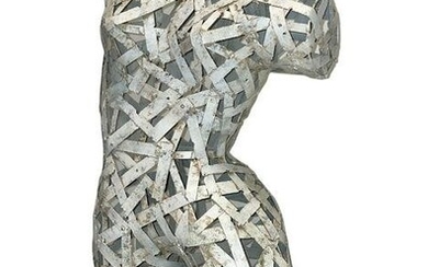 Post-Modern Woman's Torso Sculpture