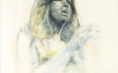 RENZO VESPIGNANI (Roma, 1924 - 2001) Naked woman, 1968 Mixed...