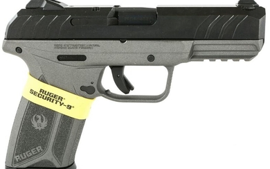 RUGER SECURITY 9 SEMI-AUTOMATIC PISTOL 9MM