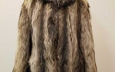 Raccoon Dog Fur Coat