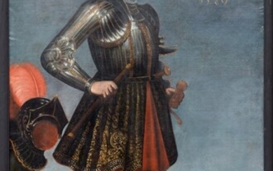 Renaissance Style Military Portrait Painting
