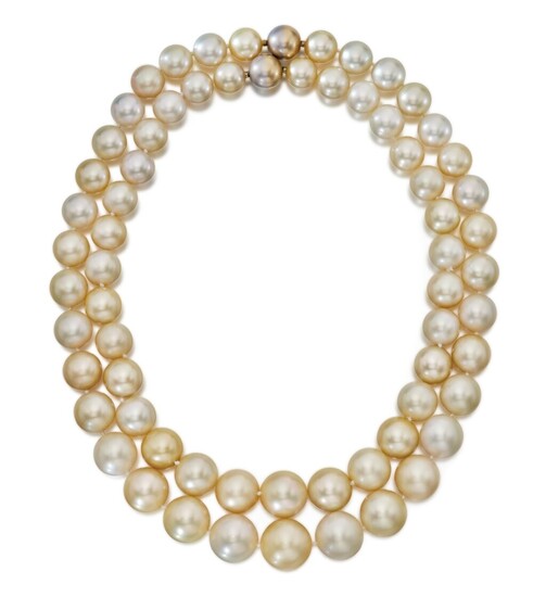 Retailed by Paspaley | Two Cultured Pearl Necklaces 零售商為 Paspaley 養殖珍珠項鏈兩條