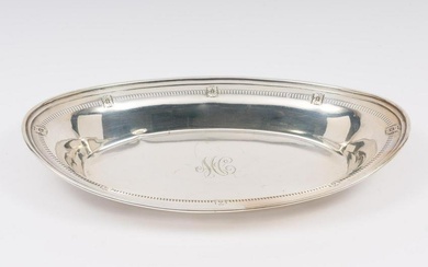 Reticulated Edge Sterling Bread Tray