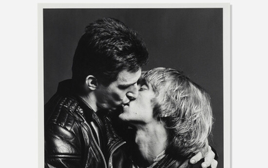 Robert Mapplethorpe1946–1989, Larry and Bobby Kissing
