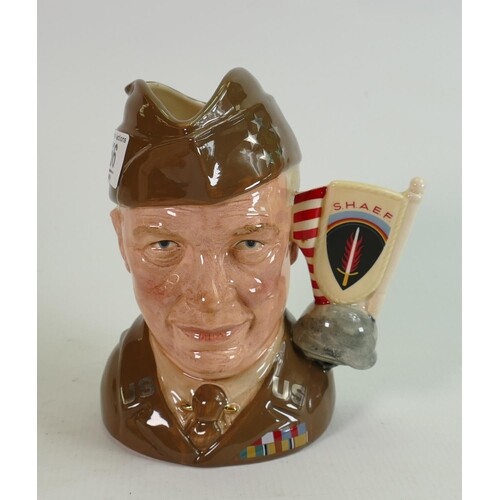 Royal Doulton large character jug: General Eisenhower D6937.