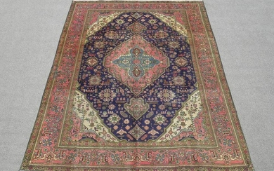 Semi Antique Persian Tabriz 9.7x6.9