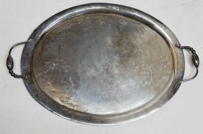 Sterling Silver Gonzalo Moreno Modernist Tray 92.46ozt