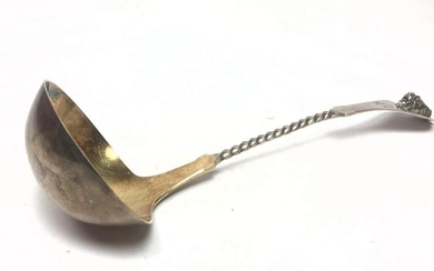STARR & MARCUS Sterling Silver Large Ladle Lion Head