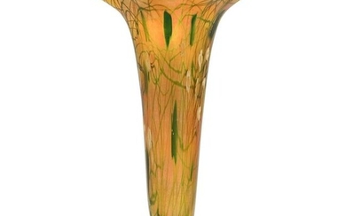 Steuben Footed Floriform Vase