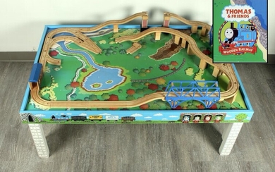 THOMAS & FRIENDS WOODEN ISLAND OF SODOR TABLE