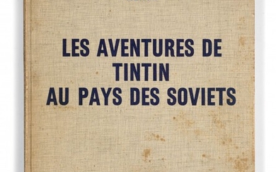 TINTIN N°1 Les Aventures de Tintin au pays des Soviets