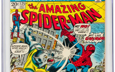The Amazing Spider-Man #125 (Marvel, 1973) CGC VF/NM 9.0...