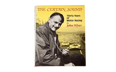 ‘The Certain Sound – Thirty Years of Motor Racing’ by Wyer No Reserve