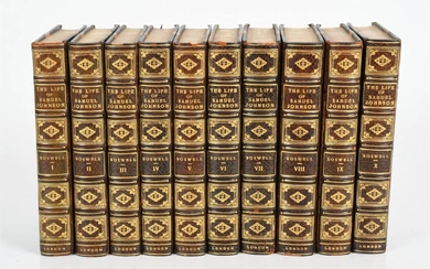 The Life of Samuel Johnson, Ten Volumes, 1853