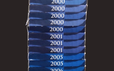 Thirteen U.S. Mint Proof Sets, 2000–2006