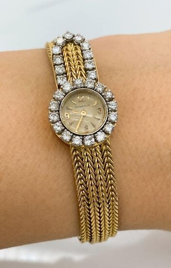 Tiffany & Co. Diamond Buckle Watch, 18k