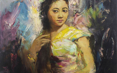 Trubus Soedarsono (Yogyakarta, 1924 - 1966) Young Balinese Beauty
