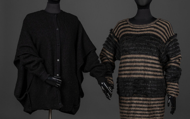 Two Issey Miyake Knit Tops, Early 1980s