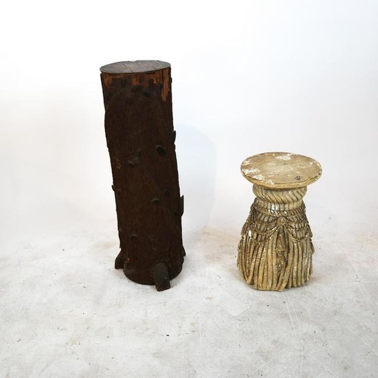 Two Sculptural Stands