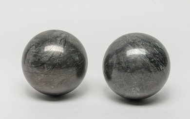 Two Stone Meteorolite Balls