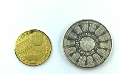 Two commemorative medals