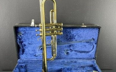 Vintage Besson Crescendo London England Trumpet