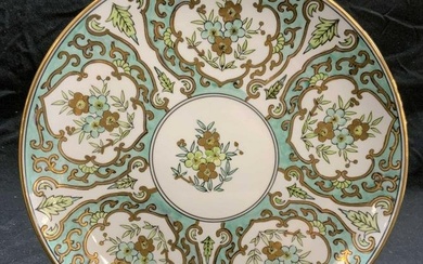 Vintage GOLD IMARI Gilt Porcelain Plate