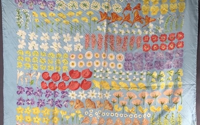 Vintage GUCCI silk scarf ‘Flora’ design by V.