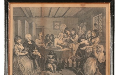 WILLIAM HOGARTH (1697-1764) 'The Harlot 's Progress ' publ...