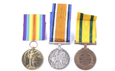 WWI officers territorial medal group awarded to Major CHB Prescott-Westcar
