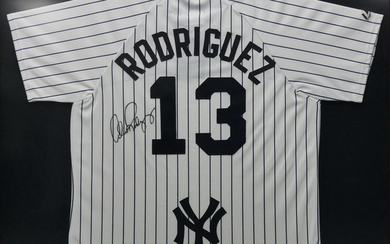 Yankees ALEX RODRIGUEZ Signed Jersey